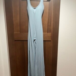 Elegant Light Blue Jumpsuit
